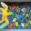 Picture of Ocean rice sensory bin