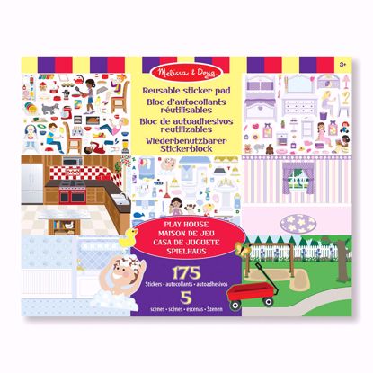 Picture of Reusable Sticker Pad - Play House!