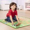 Picture of Round the Ranch Horse Activity Rug With 4 Play Horses and Folding Fence